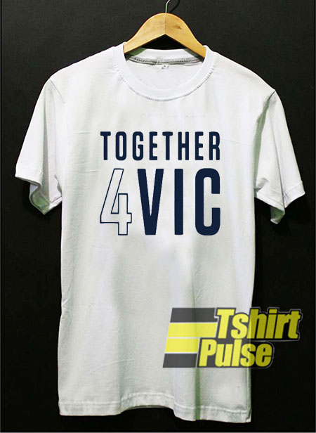 Together 4 VIC t-shirt for men and women tshirt