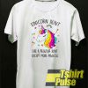 Unicorn Aunt Like A Regular Aunt t-shirt for men and women tshirt