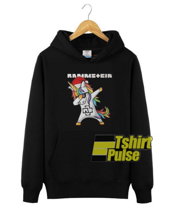 Unicorn Dabbing Rammstein hooded sweatshirt clothing unisex hoodie