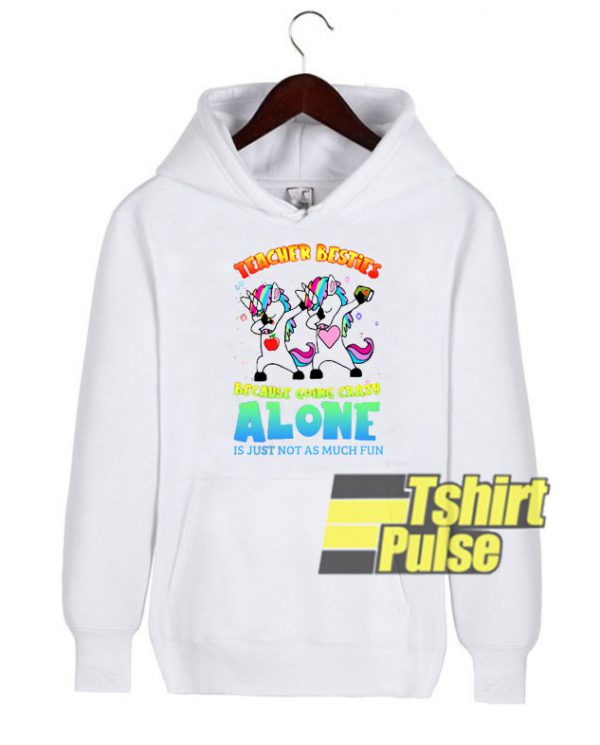Unicorn Dabbing Teacher hooded sweatshirt clothing unisex hoodie