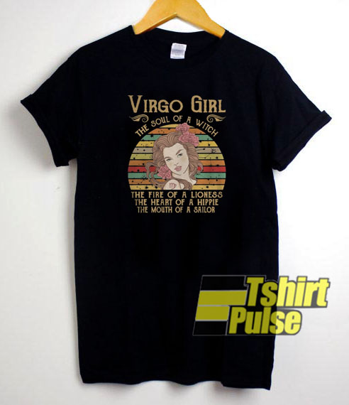 Virgo girl t-shirt for men and women tshirt
