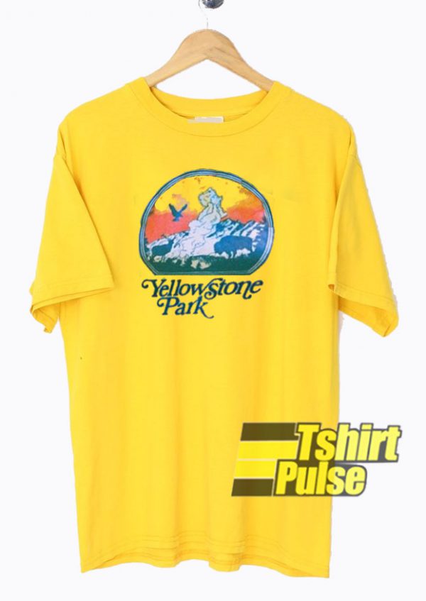 Yellow Stone Park t-shirt for men and women tshirt
