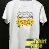 sunflower field t-shirt for men and women tshirt