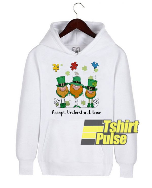 Accept Understand Love Autism hooded sweatshirt clothing unisex hoodie