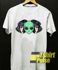Alien As Human Girl t-shirt for men and women tshirt