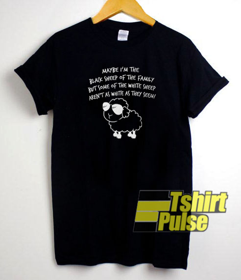 Black Sheep of The Family t-shirt for men and women tshirt