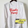 Bloody Mary Print sweatshirt