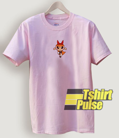 Blossom Powerpuff Girl t-shirt for men and women tshirt