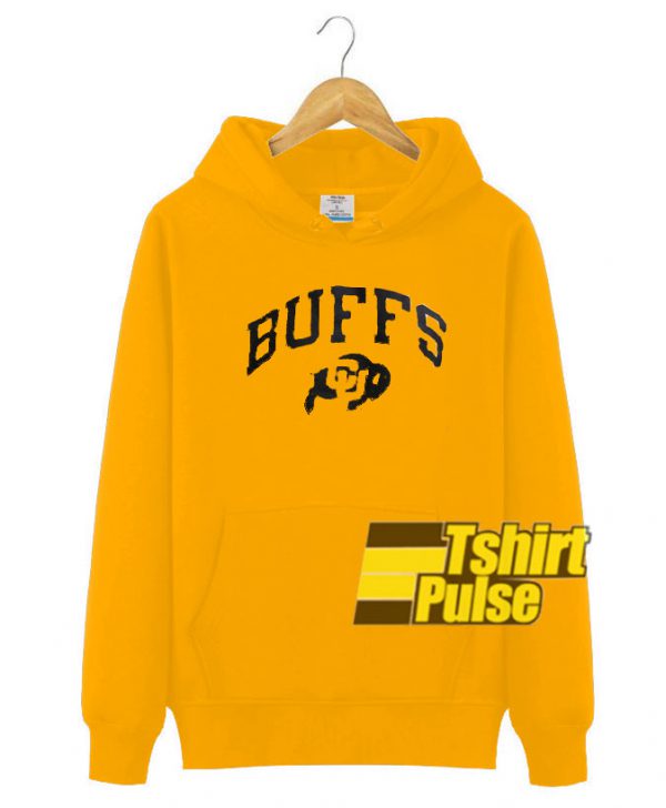 Buffs Gold Yellow hooded sweatshirt clothing unisex hoodie