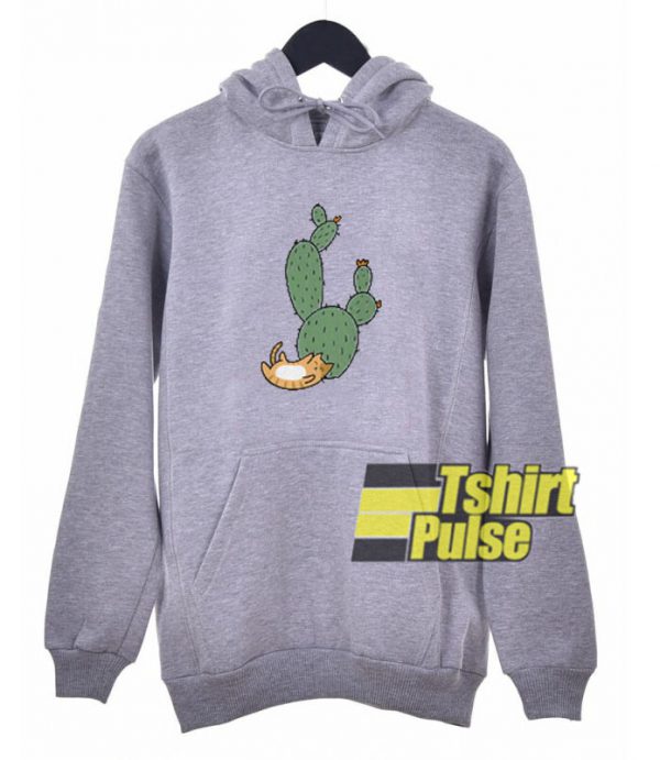Cacti Cats hooded sweatshirt clothing unisex hoodie