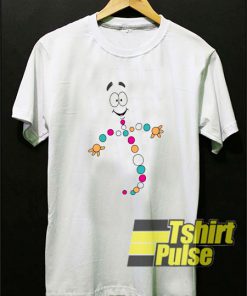 Dino Bubbles Rainbow t-shirt for men and women tshirt