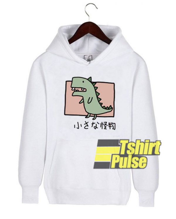 Dinosaur Japanese hooded sweatshirt clothing unisex hoodie