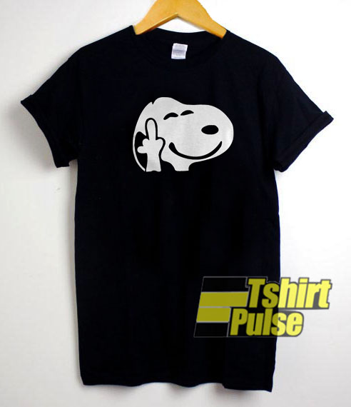 Face Snoopy fucking t-shirt for men and women tshirt