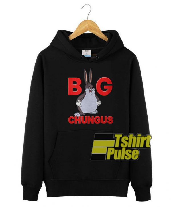 Fat Bunny Big Chungus hooded sweatshirt clothing unisex hoodie