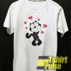 Felix the Cat Love t-shirt for men and women tshirt