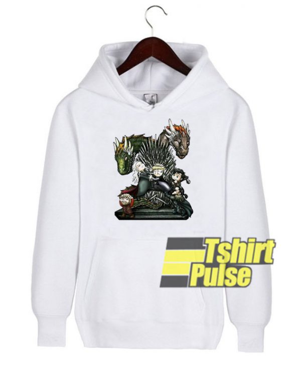Game Of Thrones Chibi hooded sweatshirt clothing unisex hoodie
