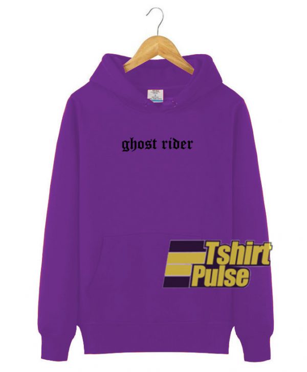 Ghost Rider Purple hooded sweatshirt clothing unisex hoodie