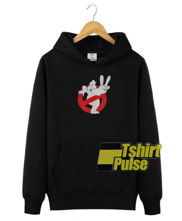 Ghostbusters Hand Peace hooded sweatshirt clothing unisex hoodie