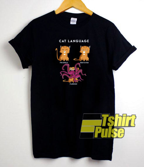 Goose Cat Language t-shirt for men and women tshirt