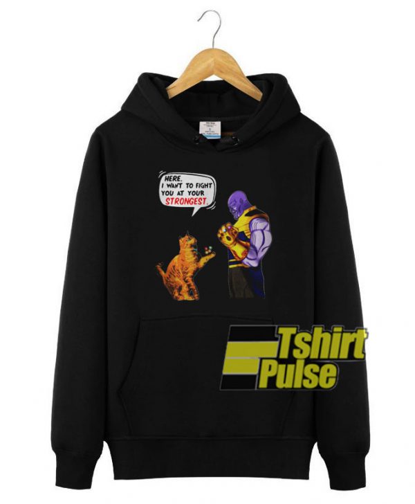 Goose and Thanos Talking hooded sweatshirt clothing unisex hoodie