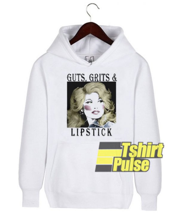 Guts Grits And Lipstick hooded sweatshirt clothing unisex hoodie