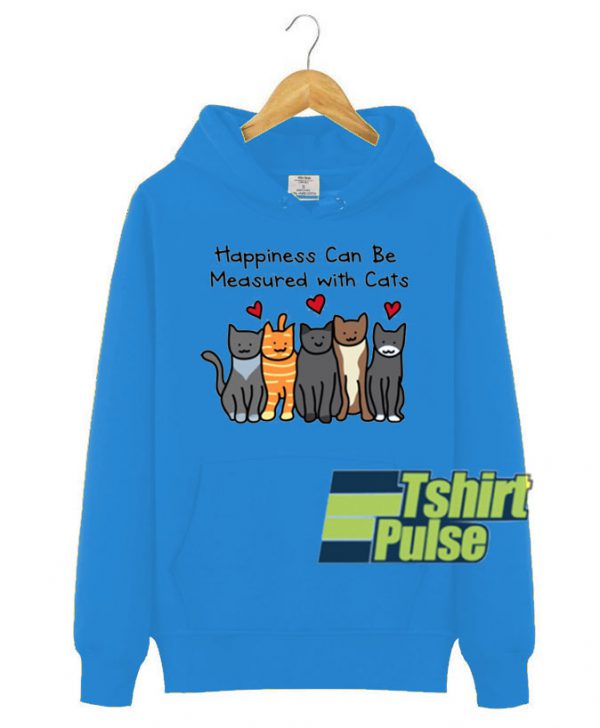 Happines Cats hooded sweatshirt clothing unisex hoodie