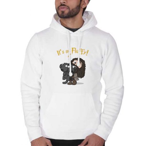 Harry Potter It’s So Fluffy hooded sweatshirt