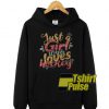 Just A Girl Loves Hockey hooded sweatshirt clothing unisex hoodie