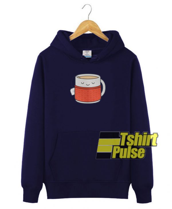 Keep Warm Drink Tea hooded sweatshirt clothing unisex hoodie