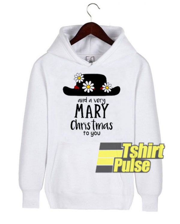 Mary Poppins and Mary Christmas hooded sweatshirt clothing unisex hoodie