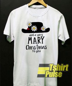 Mary Poppins and Mary Christmas t-shirt for men and women tshirt