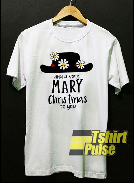 Mary Poppins and Mary Christmas t-shirt for men and women tshirt