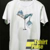 Mermaid And Cocktail Glass t-shirt for men and women tshirt