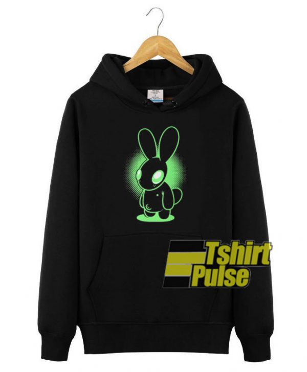 Night Bunny hooded sweatshirt clothing unisex hoodie