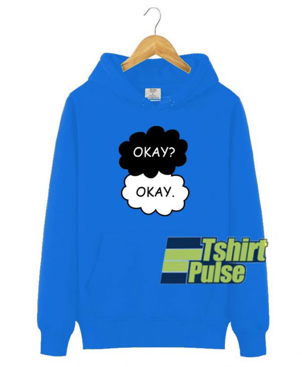 Okay Okay Clouds hooded sweatshirt clothing unisex hoodie