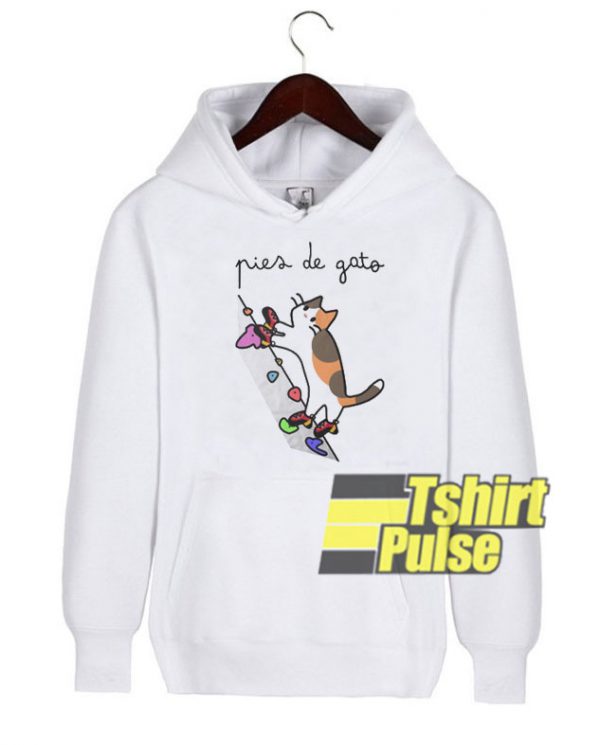 Pies de Gato hooded sweatshirt clothing unisex hoodie