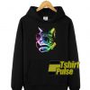 Rainbow Music Cat hooded sweatshirt clothing unisex hoodie