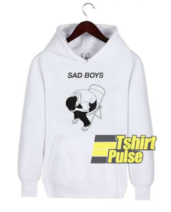Sad Boys On The Chair hooded sweatshirt clothing unisex hoodie