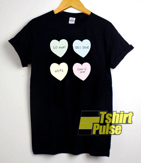 Sassy Hearts t-shirt for men and women tshirt