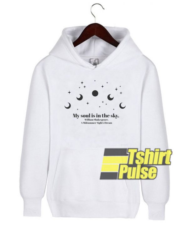 Shakespeare hooded sweatshirt clothing unisex hoodie