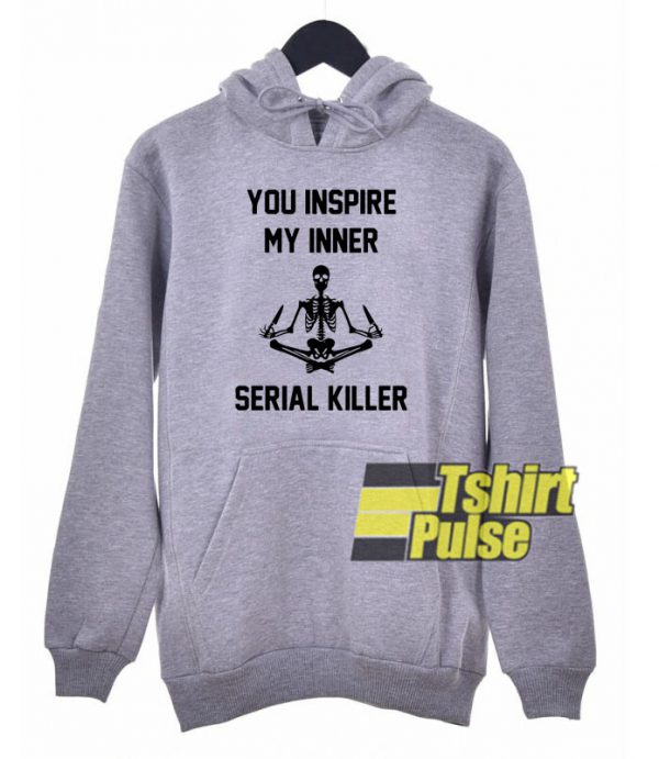 Skellington You inspire hooded sweatshirt clothing unisex hoodie