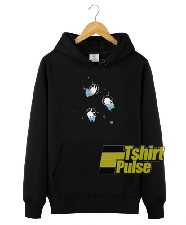 Space Bunnies hooded sweatshirt clothing unisex hoodie