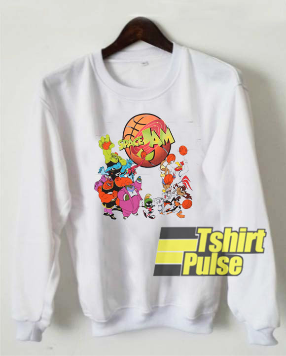 Space Jam Jump Ball sweatshirt