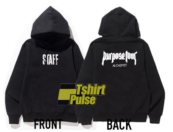 Staff Purpose Tour hooded sweatshirt clothing unisex hoodie