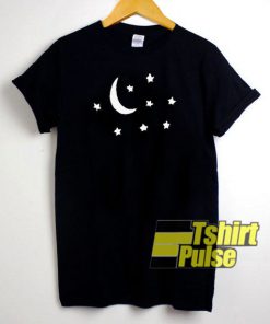 Stars and Moon t-shirt for men and women tshirt