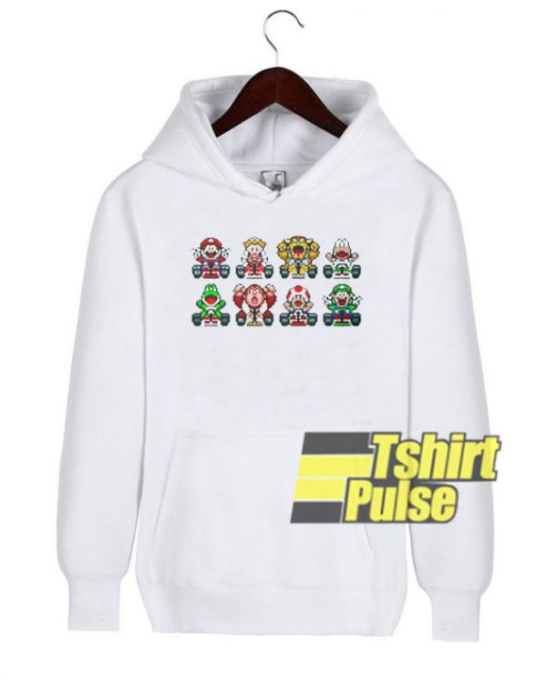 Super Mario Kart hooded sweatshirt clothing unisex hoodie