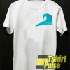 Surf Blue Wave t-shirt for men and women tshirt