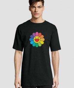 Takashi Murakami Happy Flower t-shirt for men and women tshirt