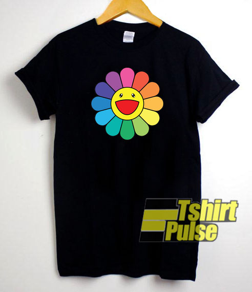 Takashi Murakami shirt Happy Flower shirt