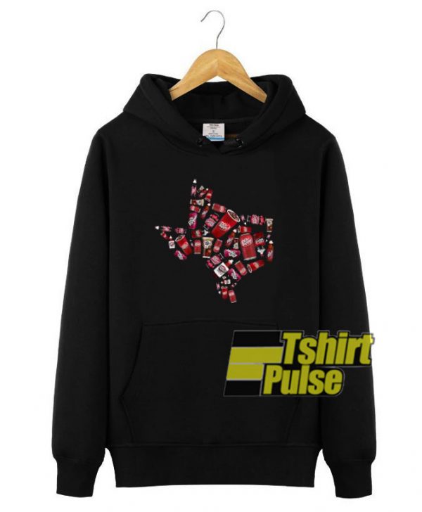 Texas Dr Pepper hooded sweatshirt clothing unisex hoodie
